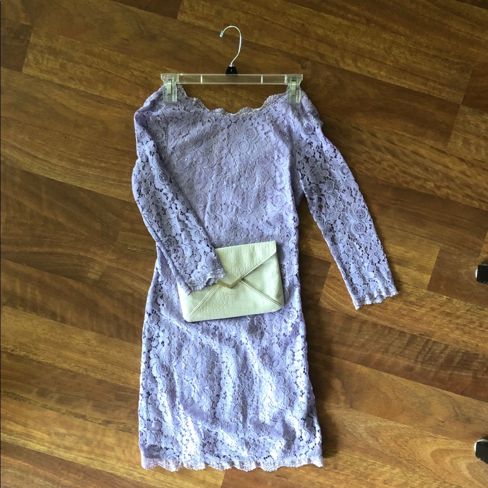 Lace cocktail dress